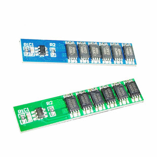 Single string of 3.2V Iron phosphate 3.7V lithium battery 18650 protective board 6MOS defense over 12A