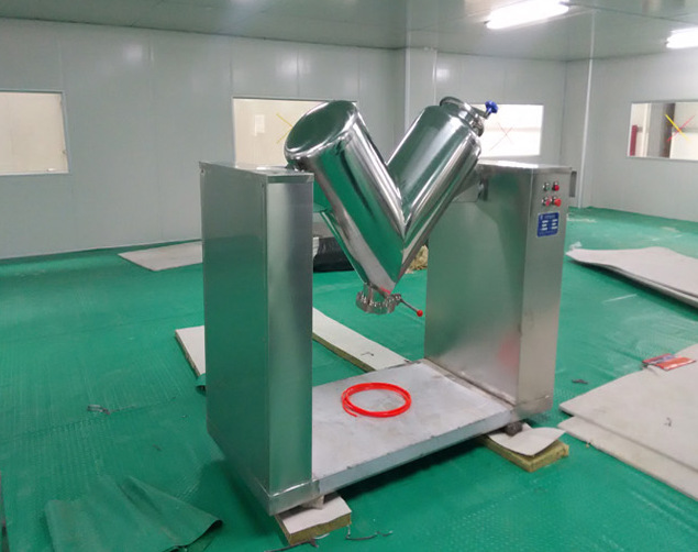 干粉混合机 V型立式搅拌机 食品V型混料机 304材质混合设备