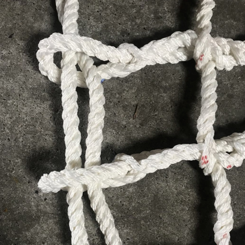 户外儿童攀爬网麻绳装饰网尼龙防护网定制手工攀爬拓展训练网