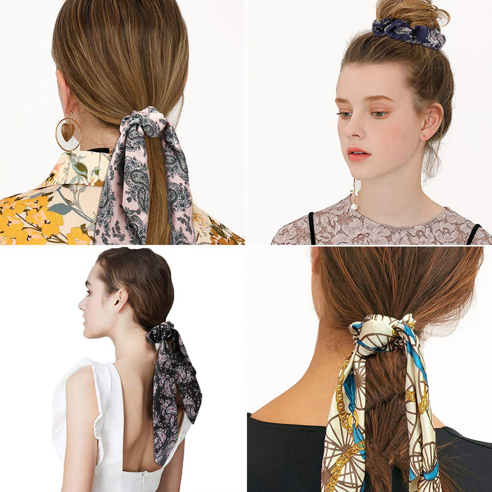 Women's Simple Style Leopard Cloth Hair Tie display picture 2