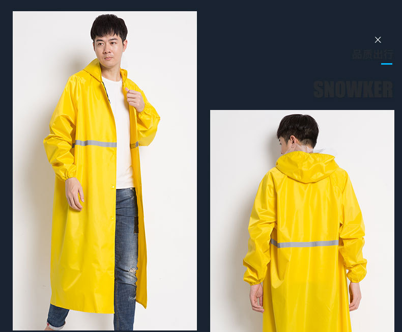 连体雨衣,长款雨衣,反光雨衣,劳保雨衣