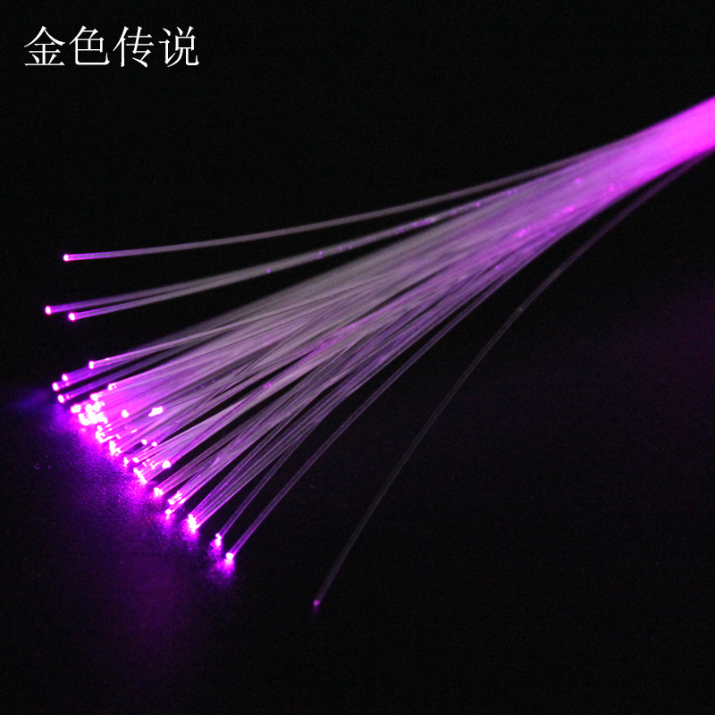 0.5mm导光条 透明塑料光纤丝 LED灯珠导光尾部发光条 DIY手工材料-阿里巴巴