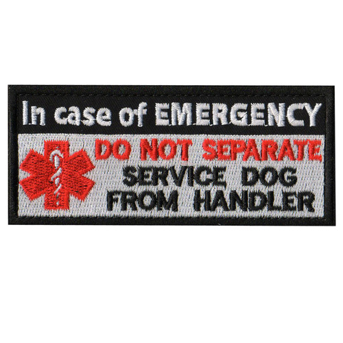 Pet Problem Dog Harness Velcro Stamp Service Dog Cloth Sticker do not separate patch