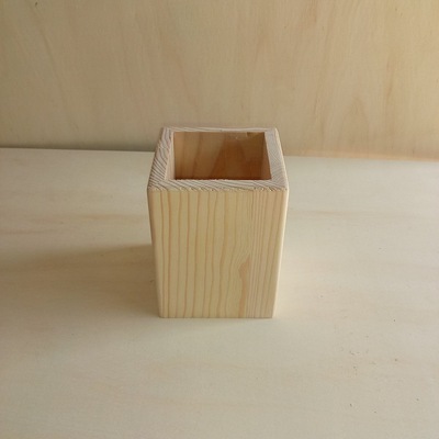 木制笔筒批发松木笔筒办公室桌面笔筒学生笔筒可以定制款式和LOGO|ms