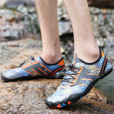 厂家直销游泳鞋潜水户外沙滩鞋情侣溯溪鞋赤足贴肤浮潜防滑涉水鞋|ms