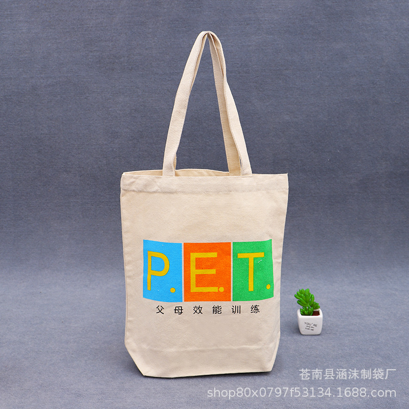 大学生手提帆布袋 大容量日系ins韩版单肩外出简约小清新文艺布袋