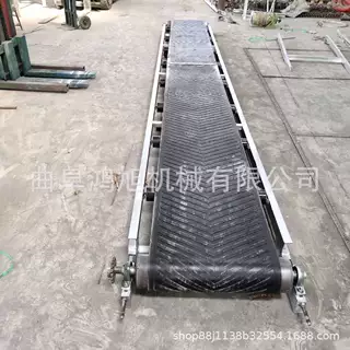 移动式果蔬传送爬坡机器 大倾角煤炭矿石输送机 多规格适用