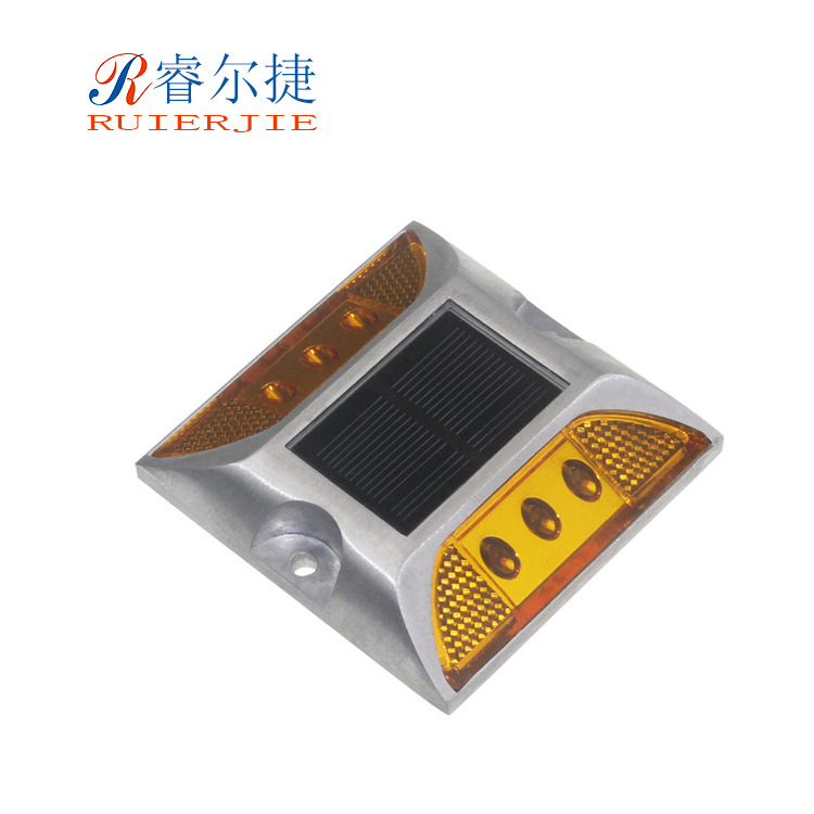 Shenzhen supply solar energy wireless synchronization Spike LED Highway protrusions Cast aluminum waterproof GPS Induced lights