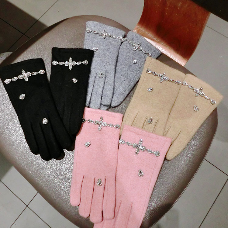 Women's Preppy Style Japanese Style Sweet Solid Color Gloves 1 Pair display picture 2