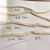 4-7mm Cored hollow Cotton rope environmental protection 21 Cotton yarn 16 weave Cotton rope clothing Beam port Drawstring