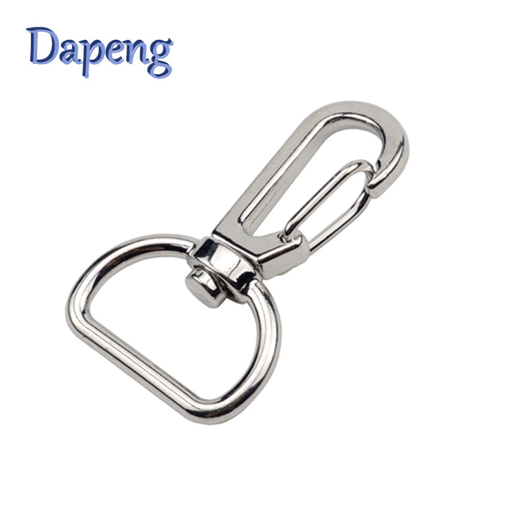 厂家批发钥匙扣金属小礼品挂钩合金狗扣配件厂牌织带配件五金批发