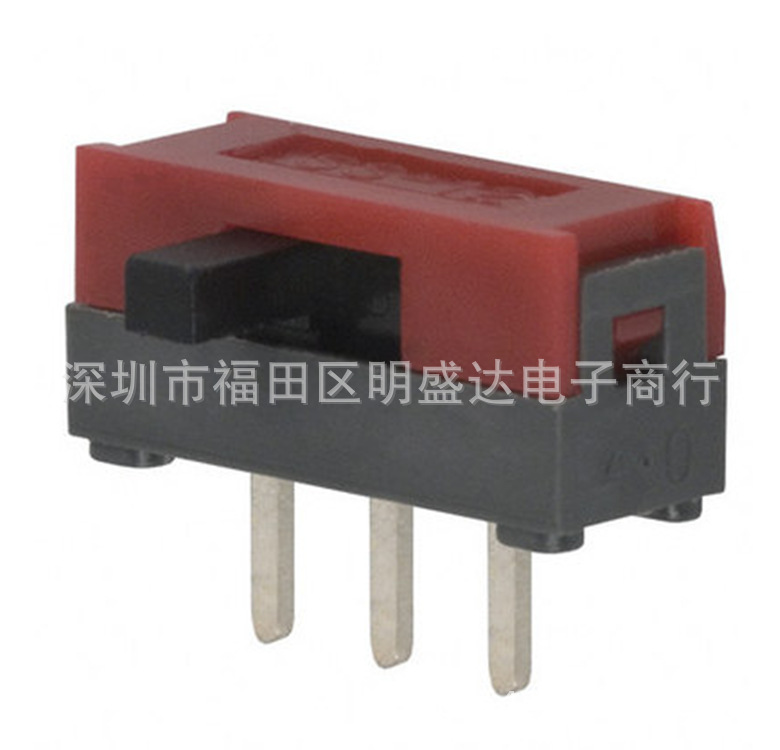 NKK 进口滑动开关 超高频用微型 SS-12侧边拨动3脚2档 0.1VA30VDC