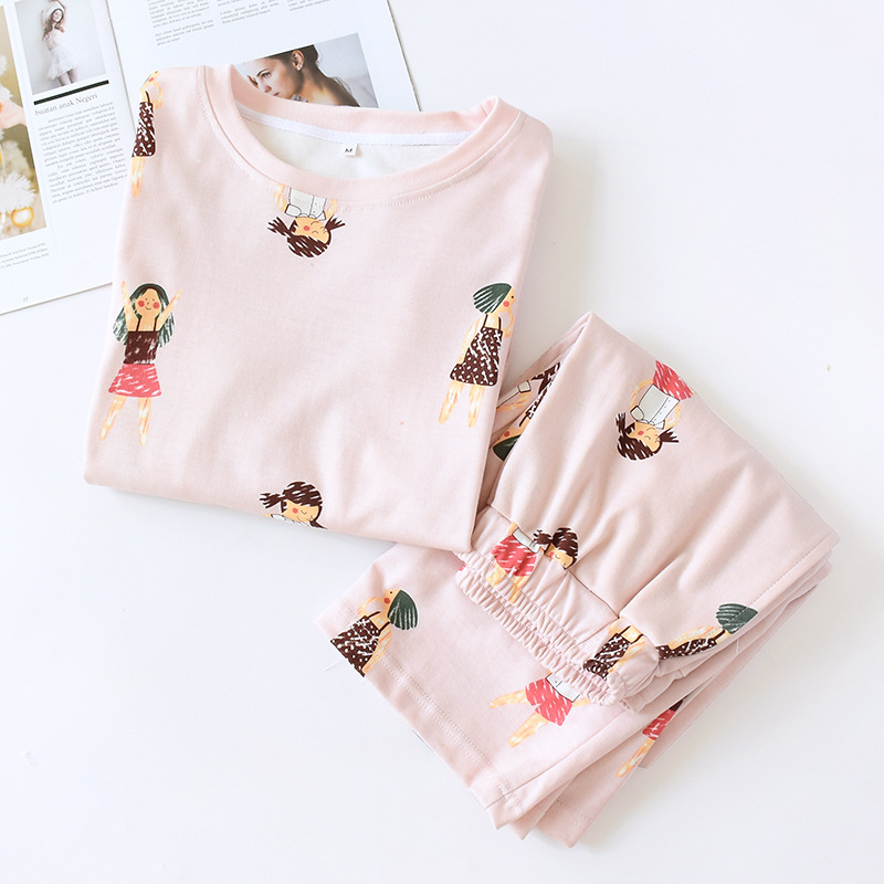 ニットプルオーバーガール長袖セット