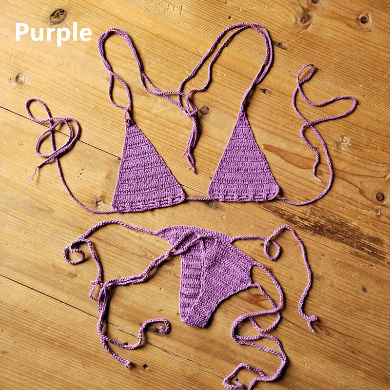 Femmes Couleur Unie Ensemble 2 Pièces Bikinis display picture 1