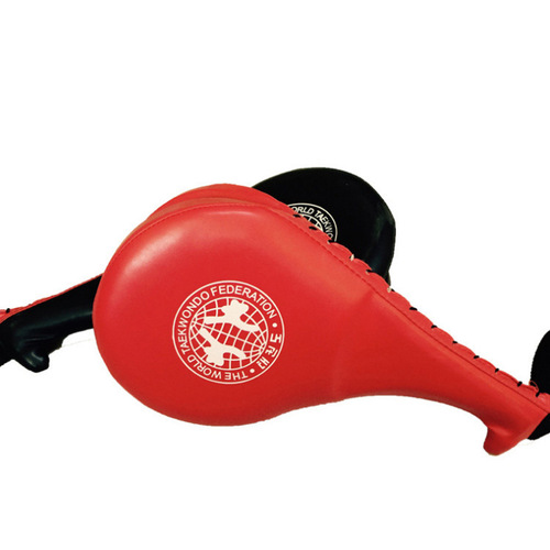 Factory direct sale foot targets with built-in steel plates and durable PU material, long-term supply of taekwondo training equipment