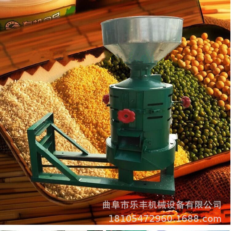 谷子脱壳机 多功能脱皮制糁碾米机 水稻碾米机立式砂辊碾米机