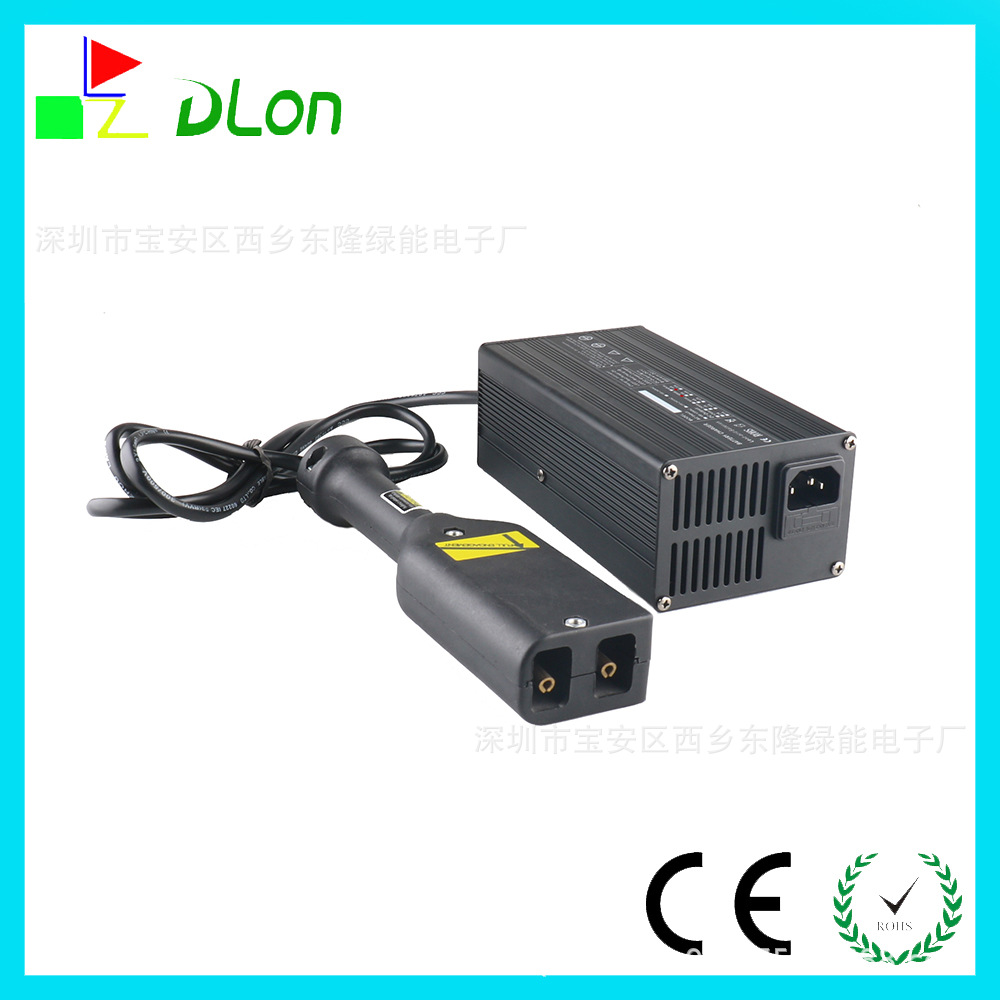 厂家热销美规110V高尔夫球车充电器48V 6A 平角T头