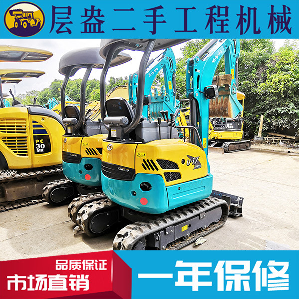 二手手久保田17挖掘机价格 上海二手进口微挖交易市场 U-17-5新款