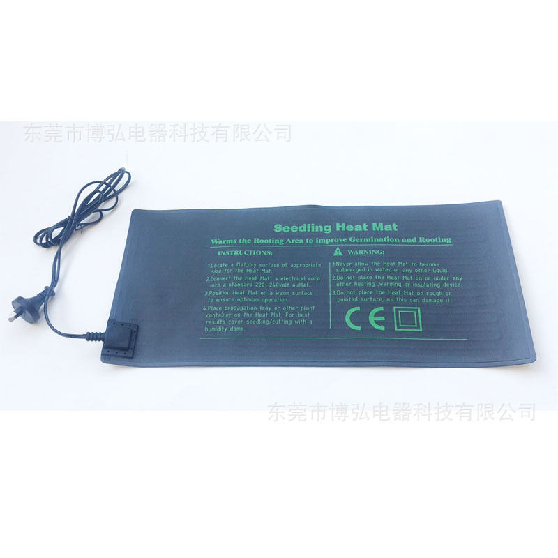 Planta grande calefacción pad plántulas flores y plantas manta eléctrica europea y americana británica y australiana regulaciones 220V 121 heati