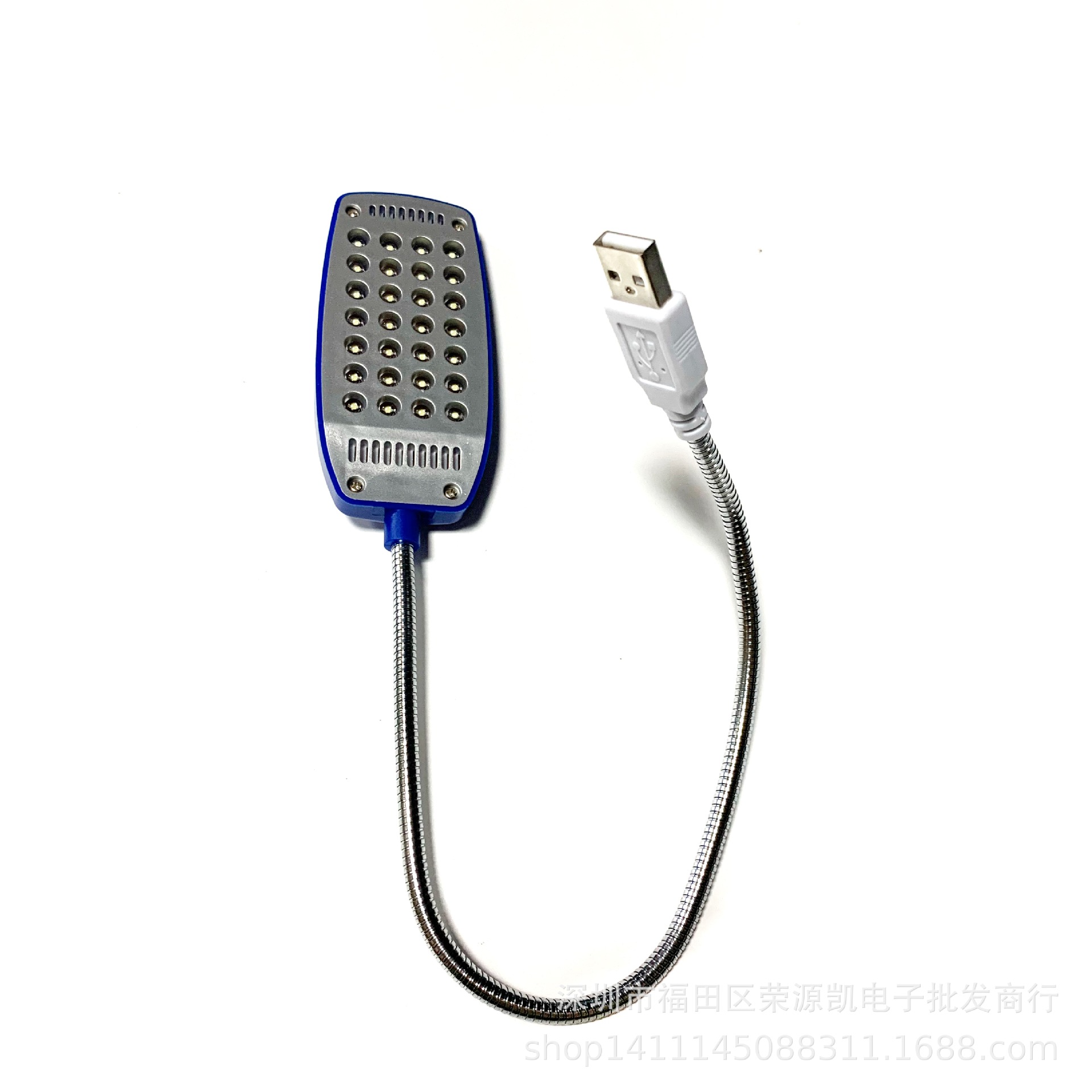 厂家直销usb铝合金10灯 usb新奇特 led灯 电脑灯 学生灯礼品灯