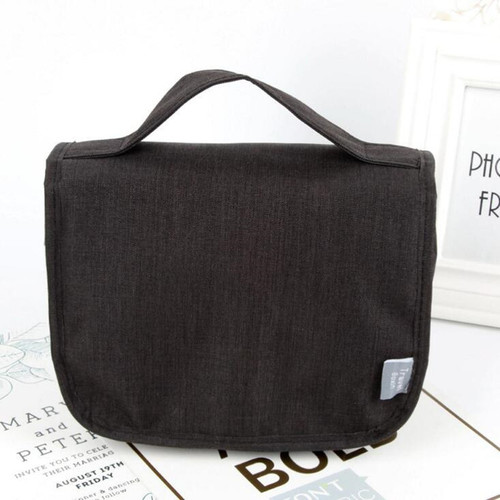 Travel Cation Toiletry Bag, Wall-Mounted Portable Oxford Cloth Men's Hook-Up Makeup Pouch, Cross-Border Home Storage Organizer