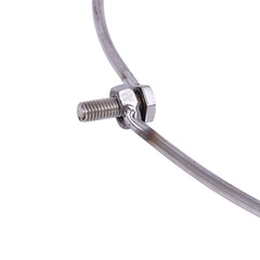 Factory direct sales hollow solid stainless steel copy net hoop foldable non-folding universal 8mm interface copy net hoop wholesale