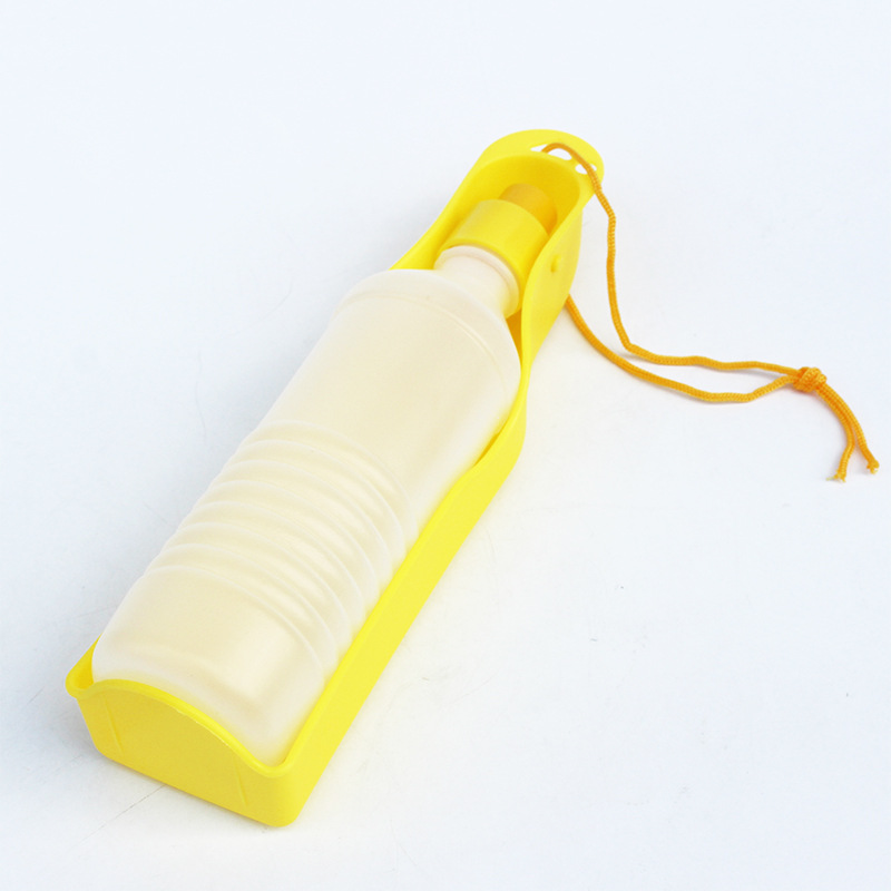 Mascota al aire libre fuente de bebida perro beber hervidor gato perro viaje portátil botella de agua fuente de bebida