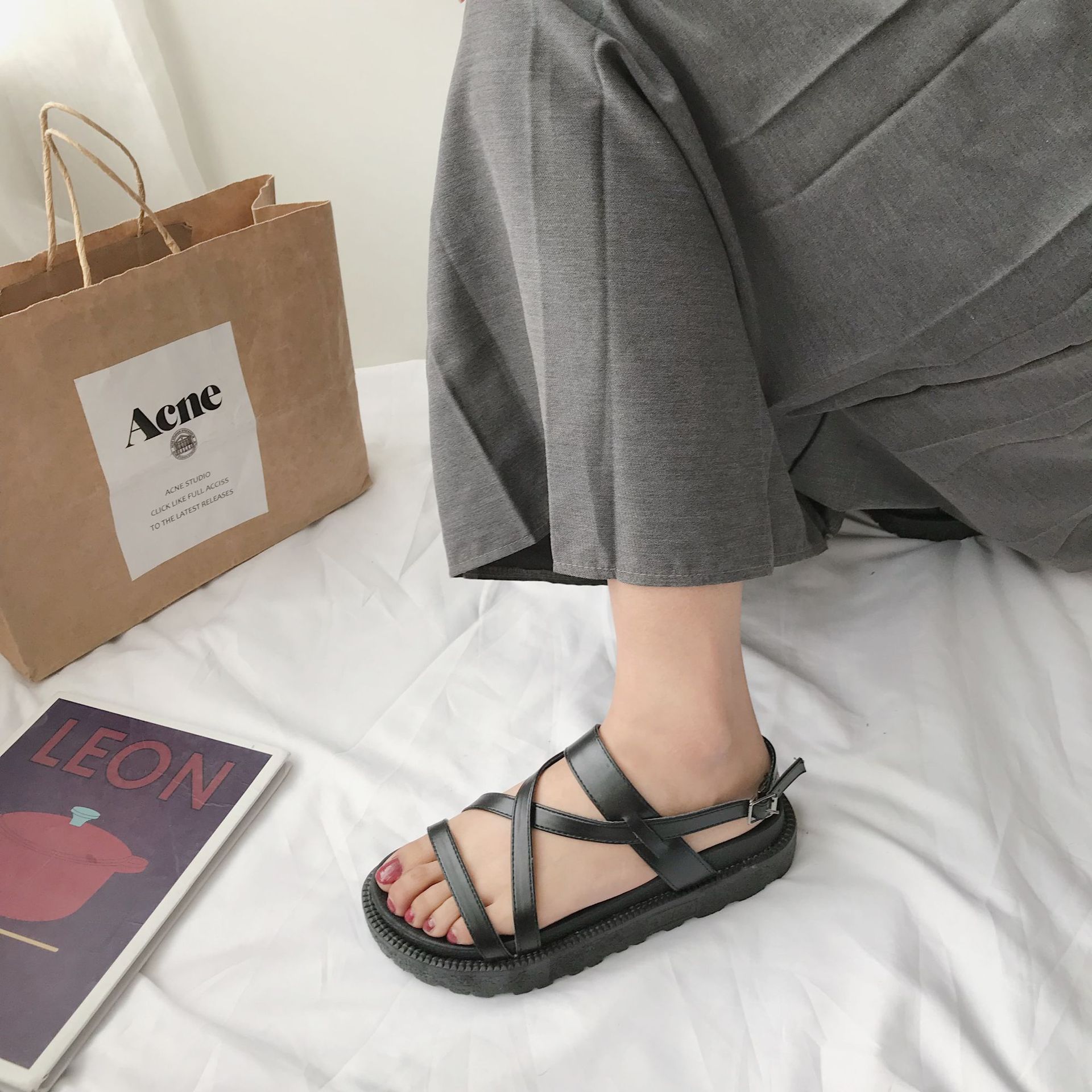 Chaussures été pour femme en Caoutchouc - Ref 3346868 Image 6