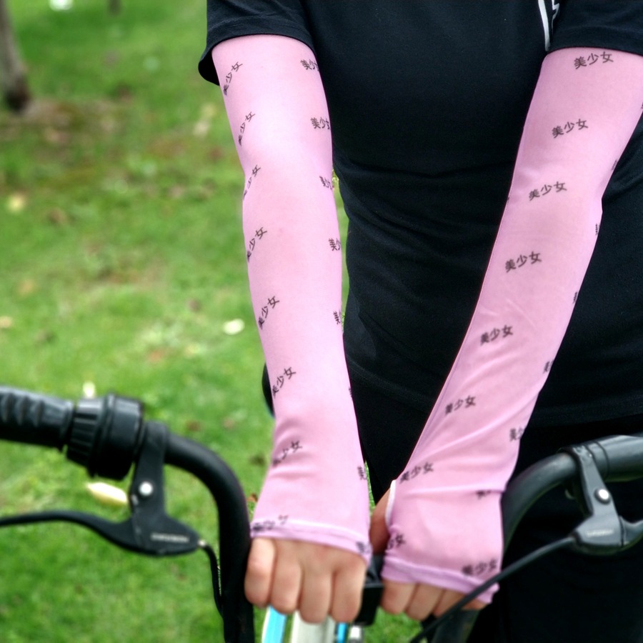 보라색 아름다운 소녀