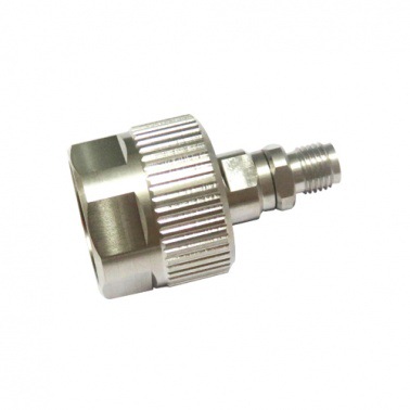 N母头转2.92mm公头，直通，DC-18GHz，不锈钢，精密同轴转接器