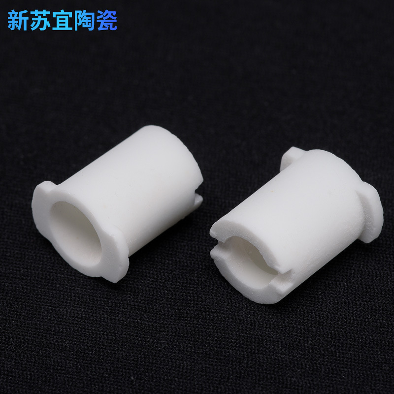 滑石瓷精密陶瓷件加工氧化铝陶瓷管工业电热陶瓷支持定制