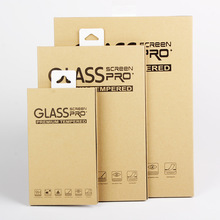 T-720 平板iPad钢化膜包装 硬纸板牛皮紙贴膜包装tab贴膜包装