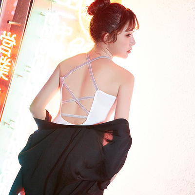 秋冬季保暖背心吊带背心修身双层加绒加厚女士背心马甲冬季保温|ru