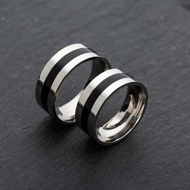 No Inlaid Inlay Material Simple Style Geometric 201 Stainless Steel No Inlaid Unisex