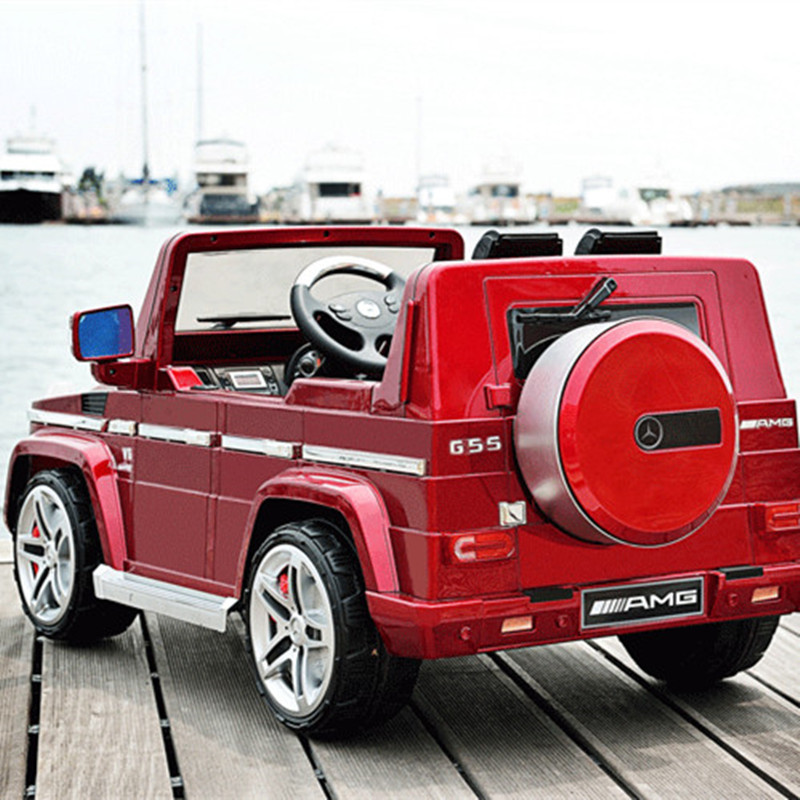 奔驰g55儿童电动汽车儿童双座可驾驶4轮越野车超大号四驱可坐大人
