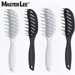Mastercraft Cross-border Small Curved Bone Comb Hair Tool Anti-static Hollow Massage Comb Hairbrush Wholesale
