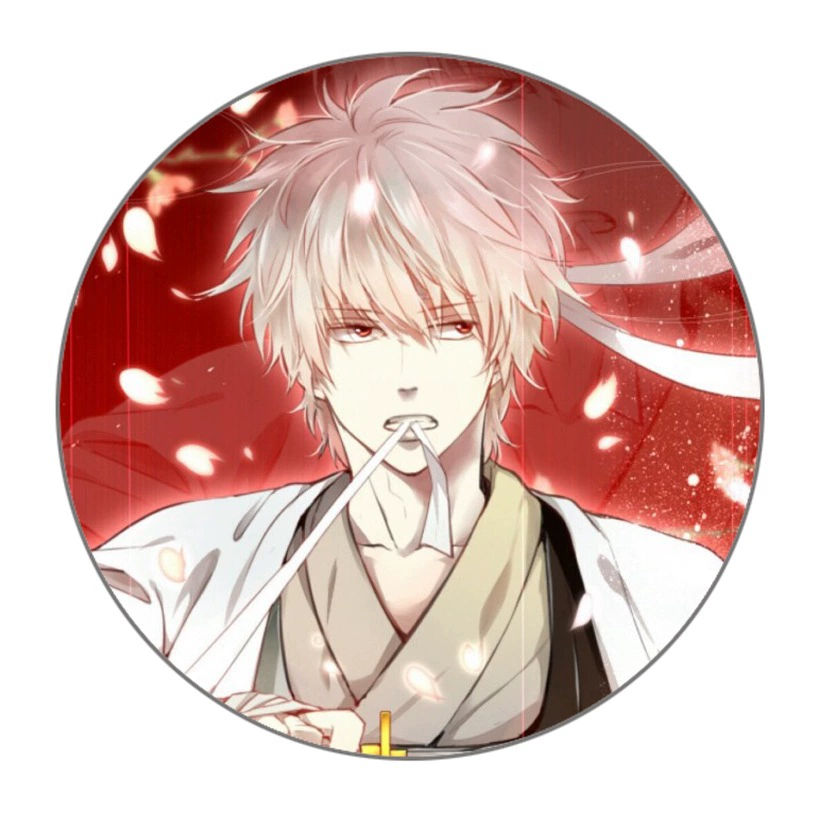 Аниме держатель для телефона, рамка Gintama, ленивый держатель, несколько вариантов, серебристый