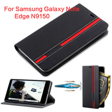 适用三星Samsung Galaxy Note Edge N9150拼色手机皮套手机保护套