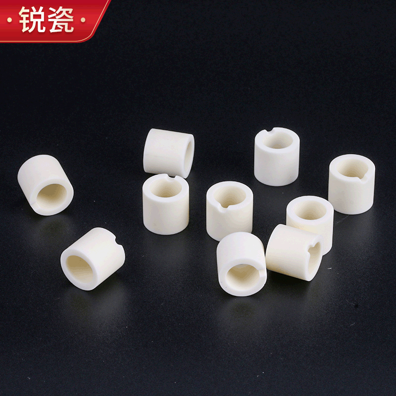 厂家现货螺纹棒用陶瓷套圈 陶瓷件绝缘材料耐磨耐高温