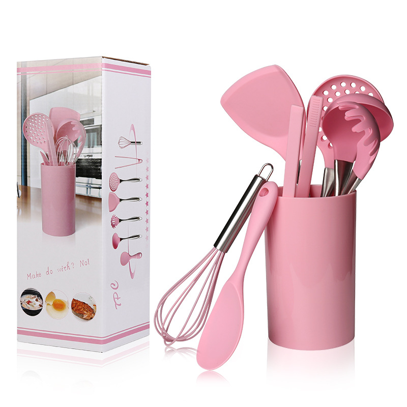 Silicone kitchen utensils 8-piece creati...