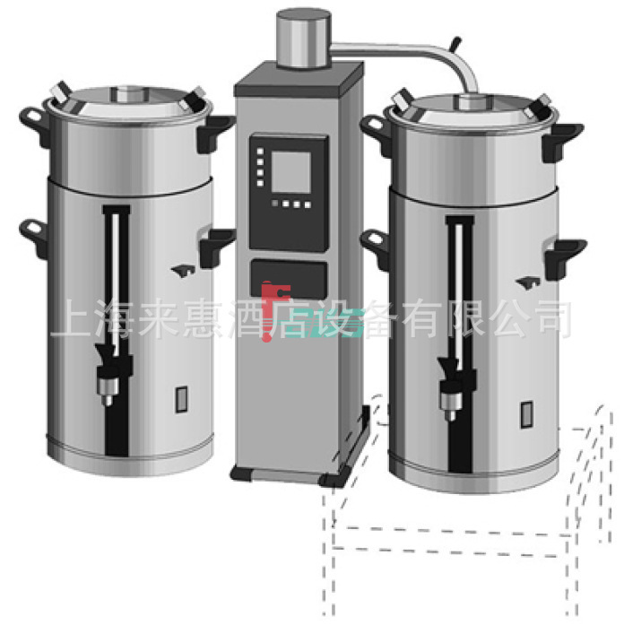 Dutch BRAVILOR BONAMAT Polaroid 820W 20 L Double Barrel coffee machine (wall type)