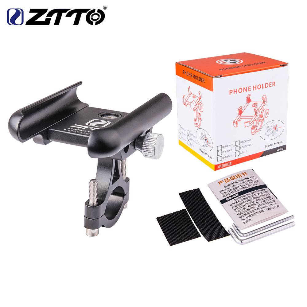 Soporte de teléfono móvil de aleación de aluminio transfronterizo para ajustar el ángulo, bicicleta giratoria, bicicleta de montaña, soporte de navegación de motocicleta