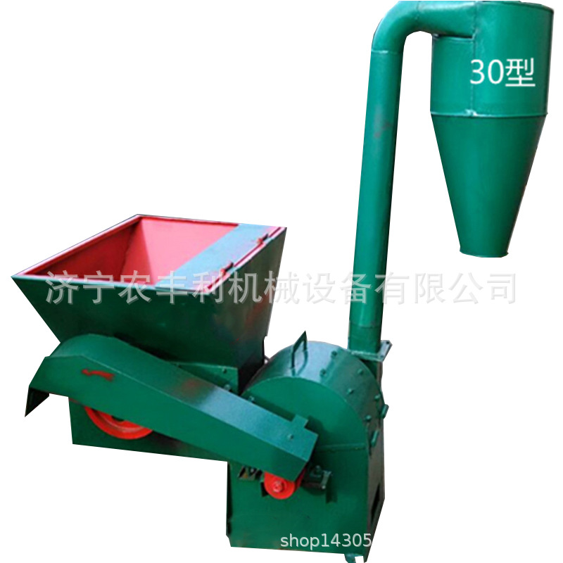 新型多功能粉碎机饲料秸秆粉碎机 大型饲料秸秆搅料机