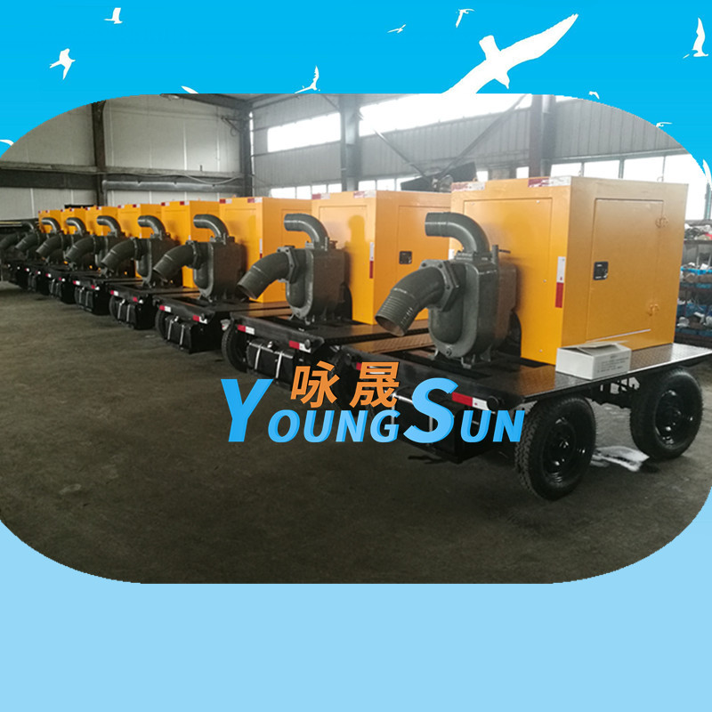 8寸柴油机排水泵