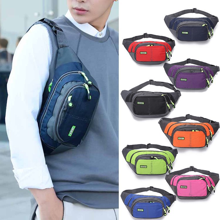 一件代发腰包多功能收银包韩版潮运动户外男女通用生意收钱钓鱼包|ms