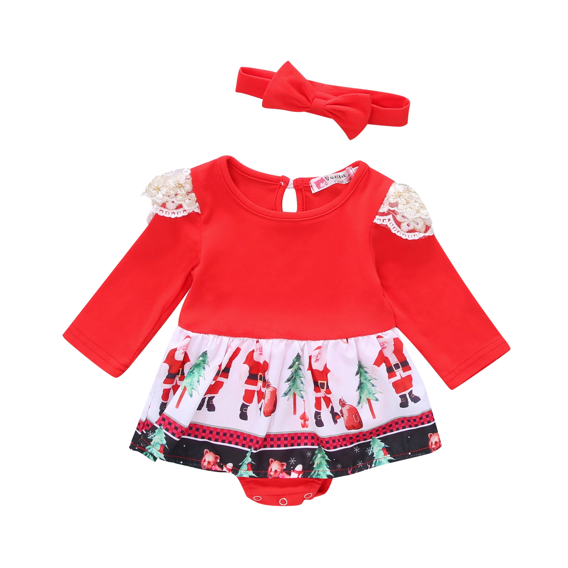 Боди-рассказ, платье, набор (Christmas bodysuit, dress, set)