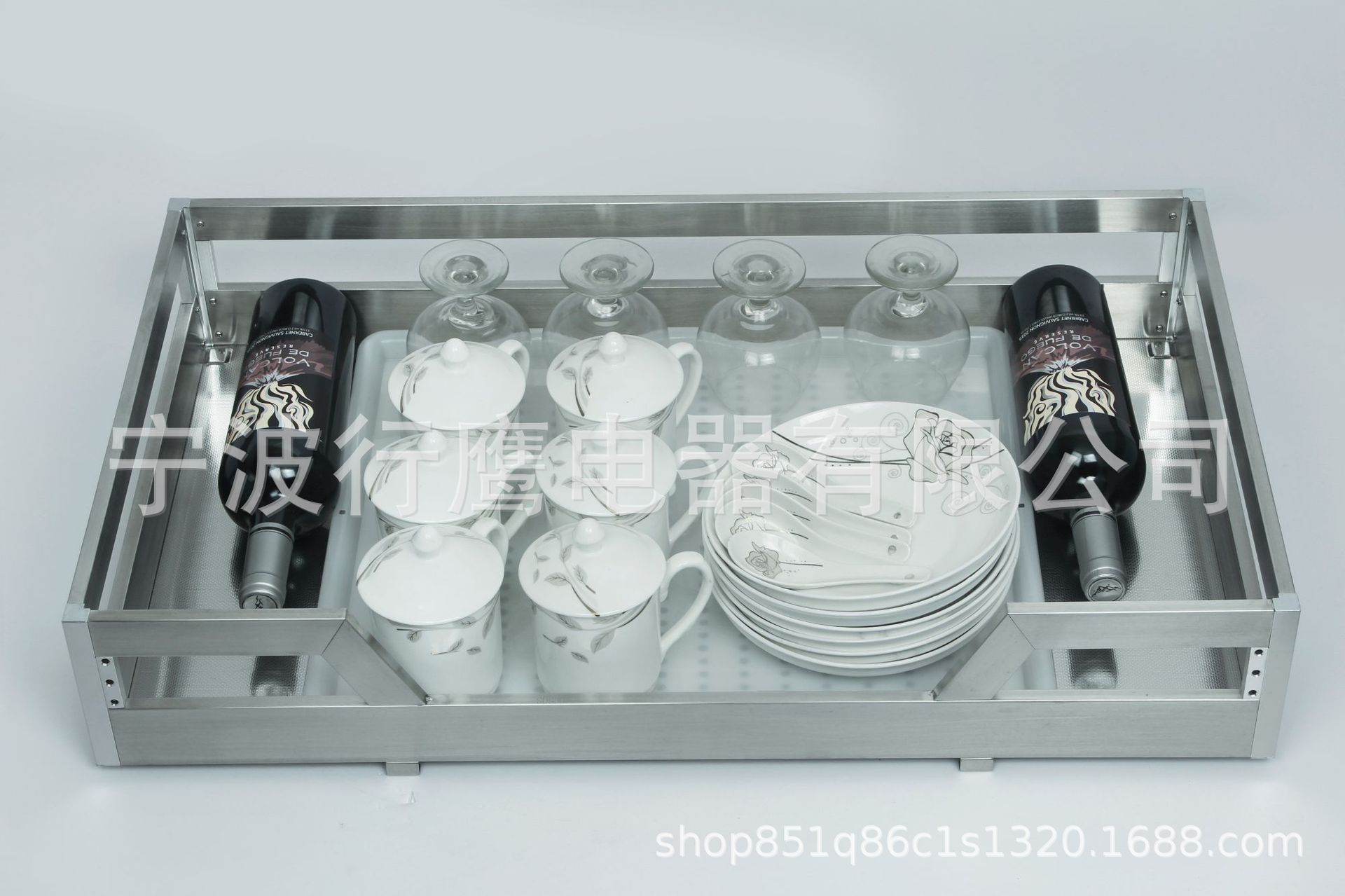 2020厨房储物拉篮抽屉式橱柜拉篮尼龙静音导轨抽屉式调味篮|ms