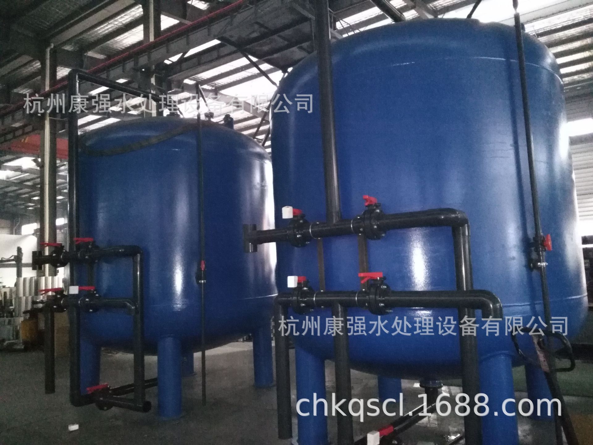 富阳产 D2200mm 碳钢涂环氧机械过滤器 石英砂过滤器厂家