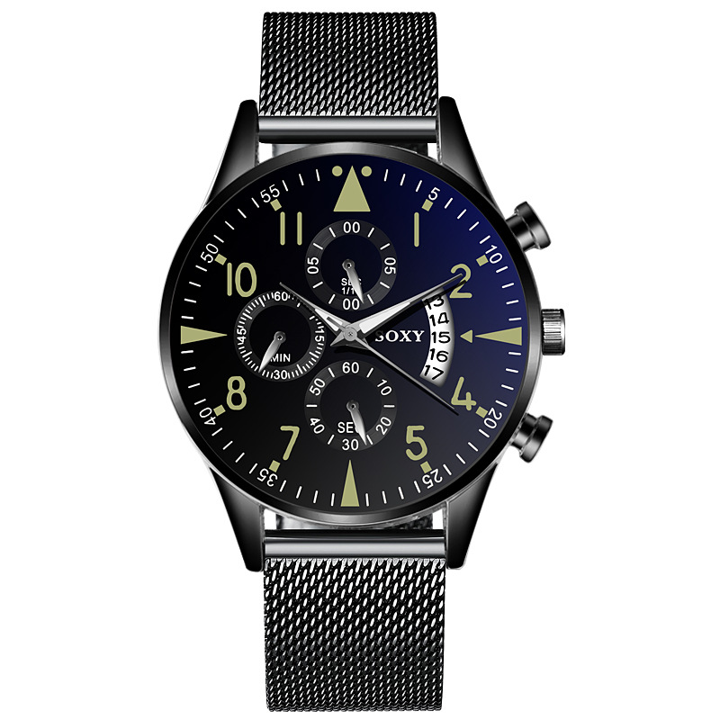Men's Stainless Steel Watch Image 7