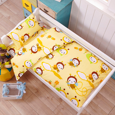 kindergarten quilt Three Cotton children Cartoon Siesta Bedding baby Baby bed Supplies wholesale customized